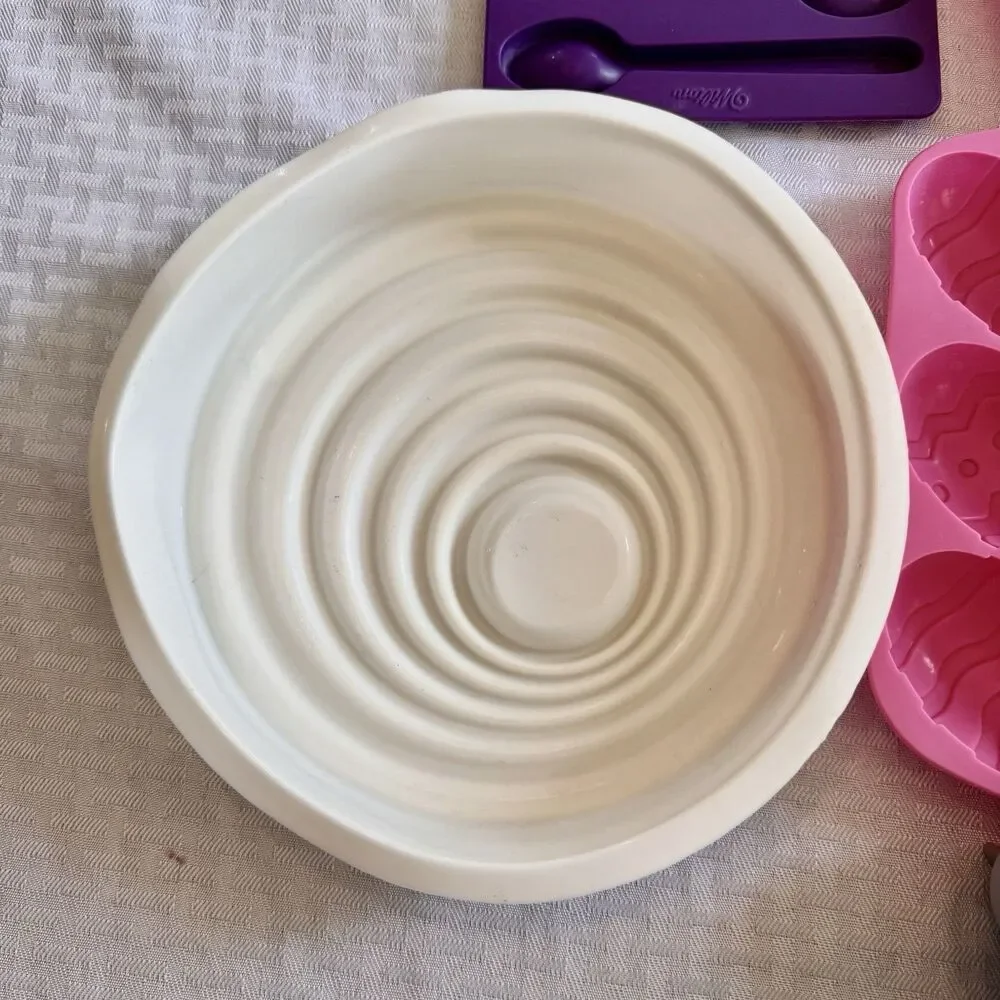 Silicone‎ Mold Lot Bunny Bear Heart Easter Candle Soap Resin Baking